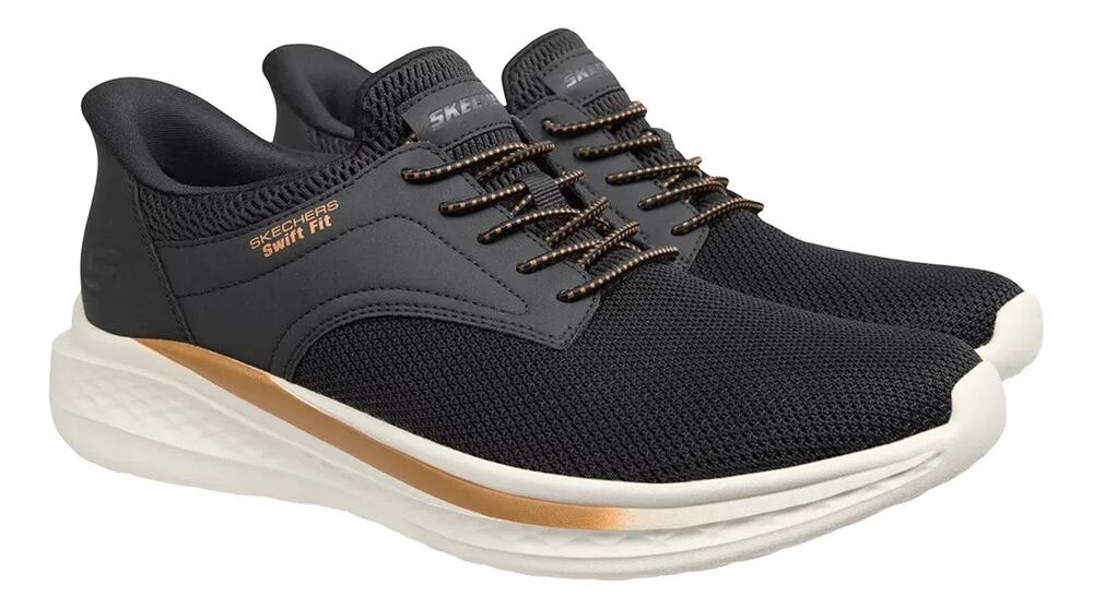 SKECHERS Hands Free Swift Fit Men's Slip on Low Top Sneaker Size 14 M